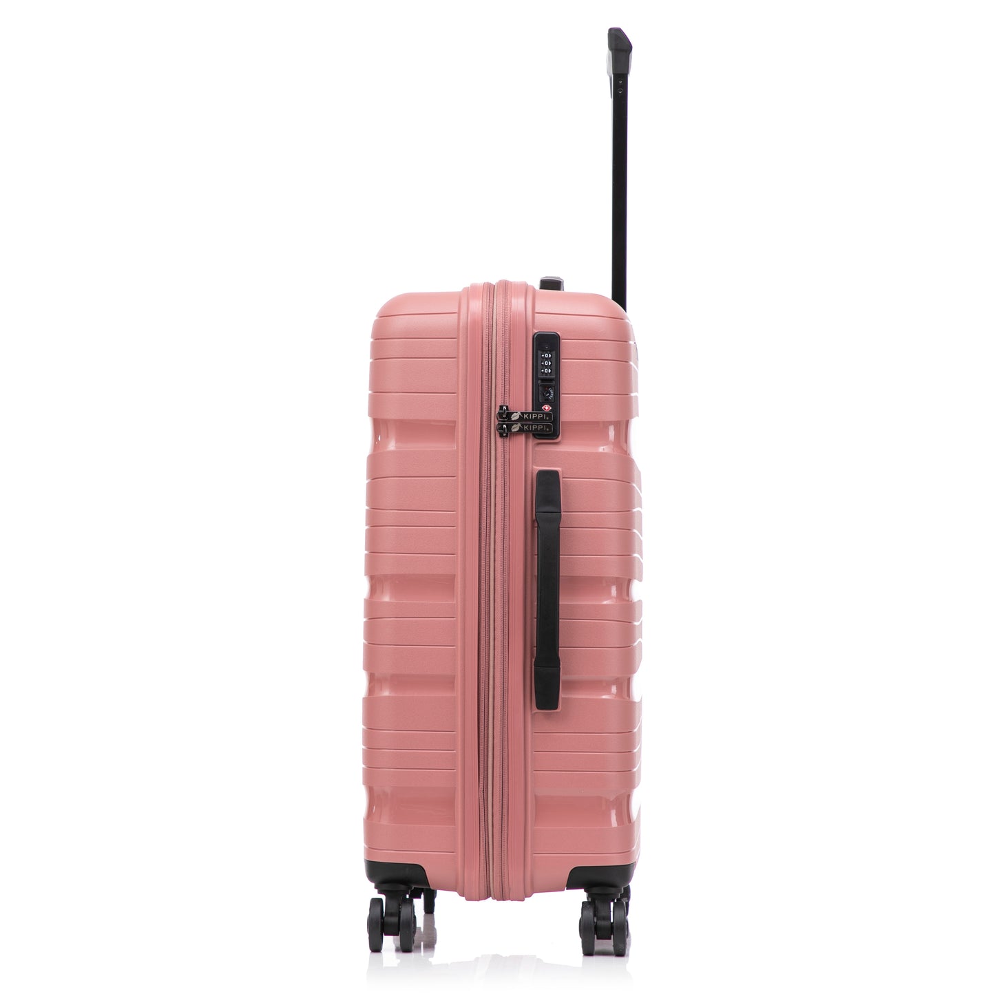 Pack 2x Maleta cabina + grande (S+L) Kippi Wavy Rose Gold