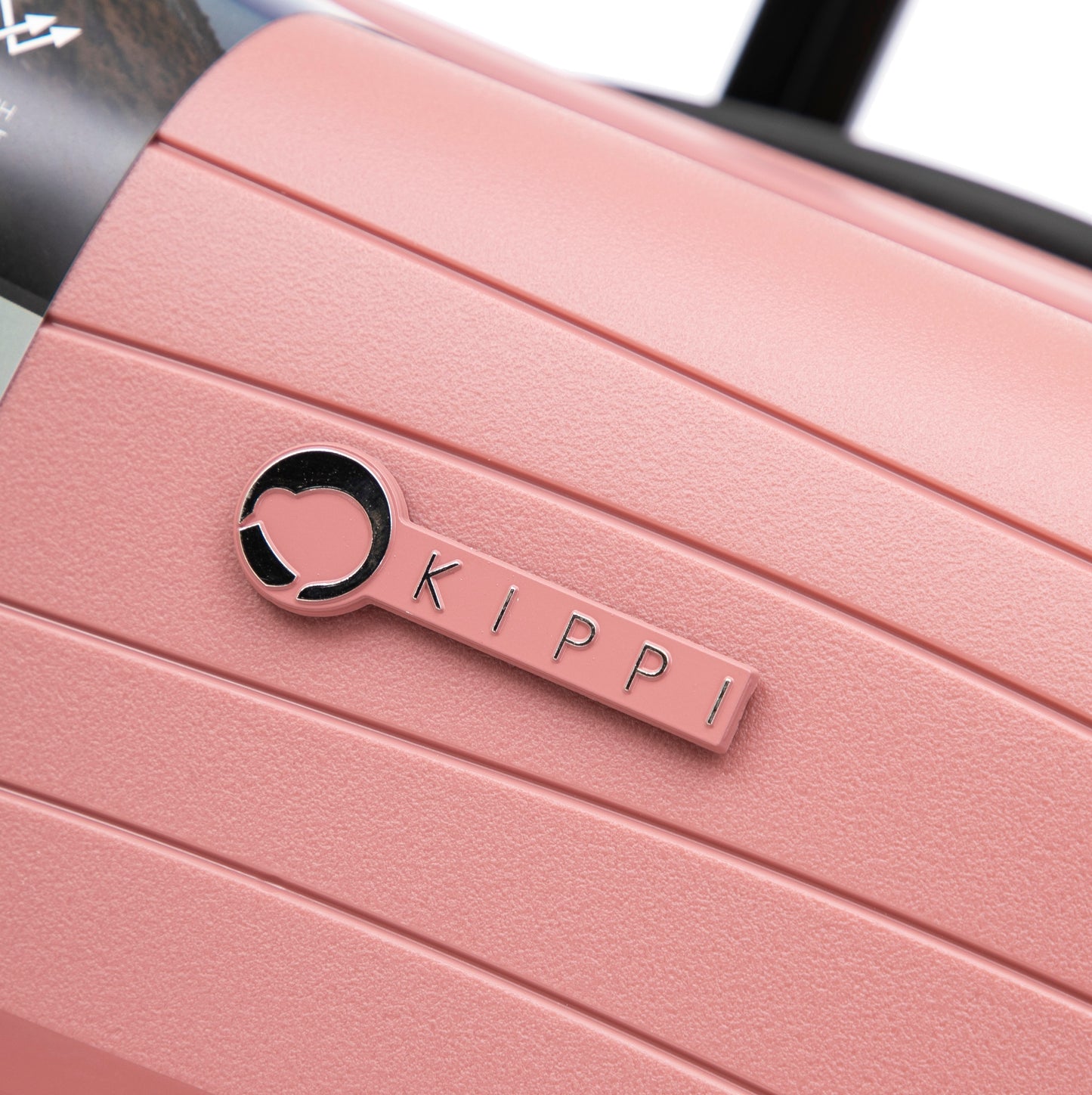Pack 2x Maleta cabina + grande (S+L) Kippi Wavy Rose Gold