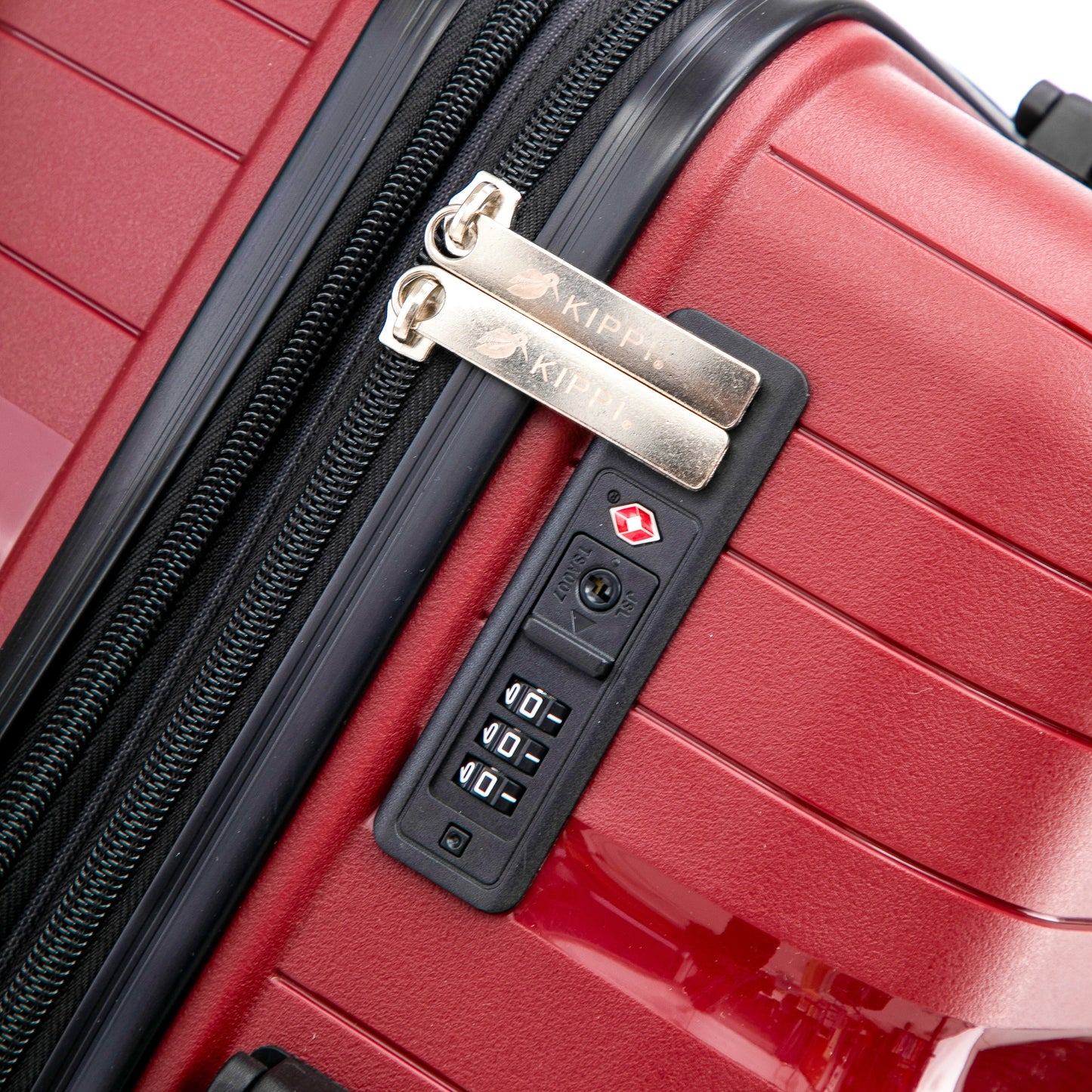 Pack x3 Maletas Kippi Auckland Red (S + M + L)