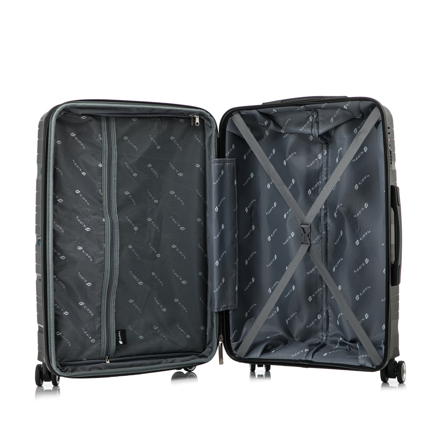 Pack x3 Maletas Kippi Wavy Black (S + M + L)