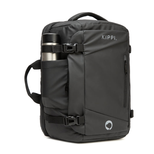 Mochila de Cabina Kippi Expedition repelente al Agua Black