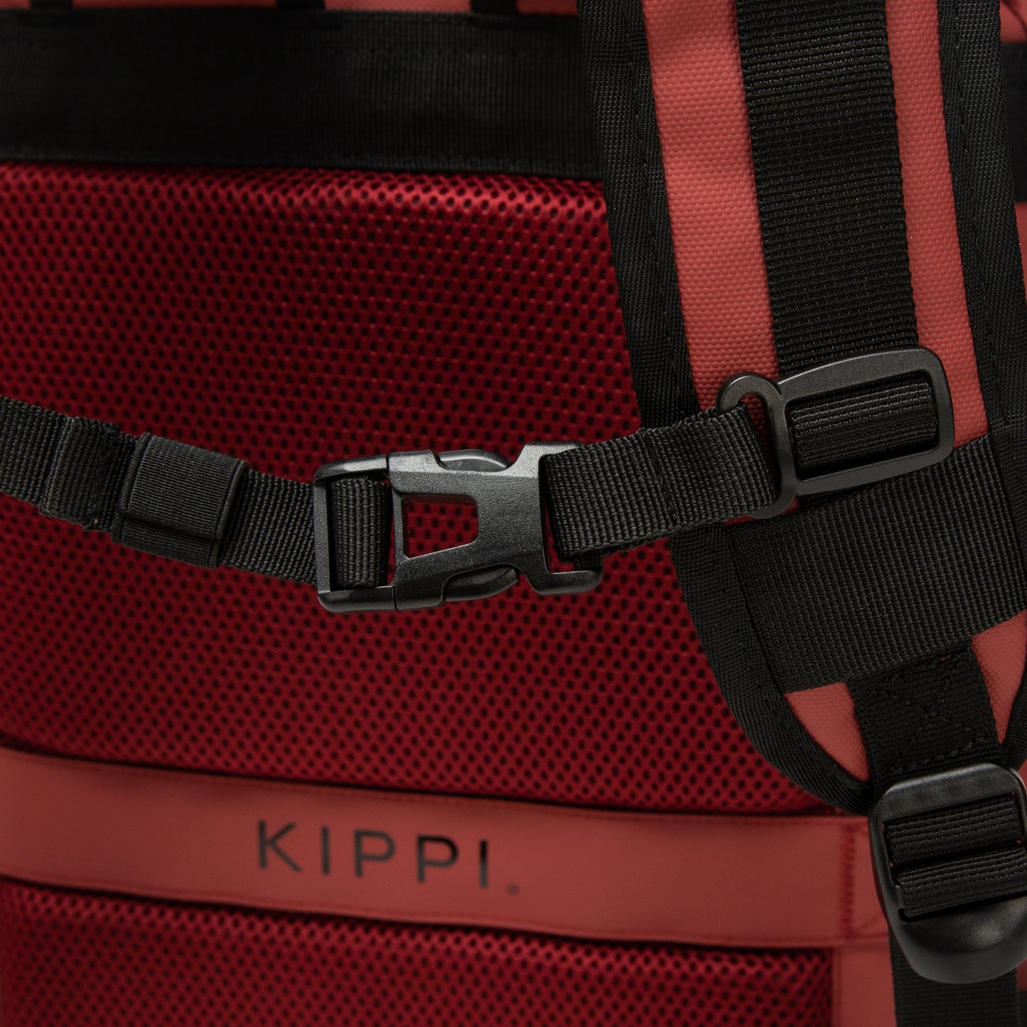 Mochila de Cabina Kippi Expedition repelente al Agua - Red