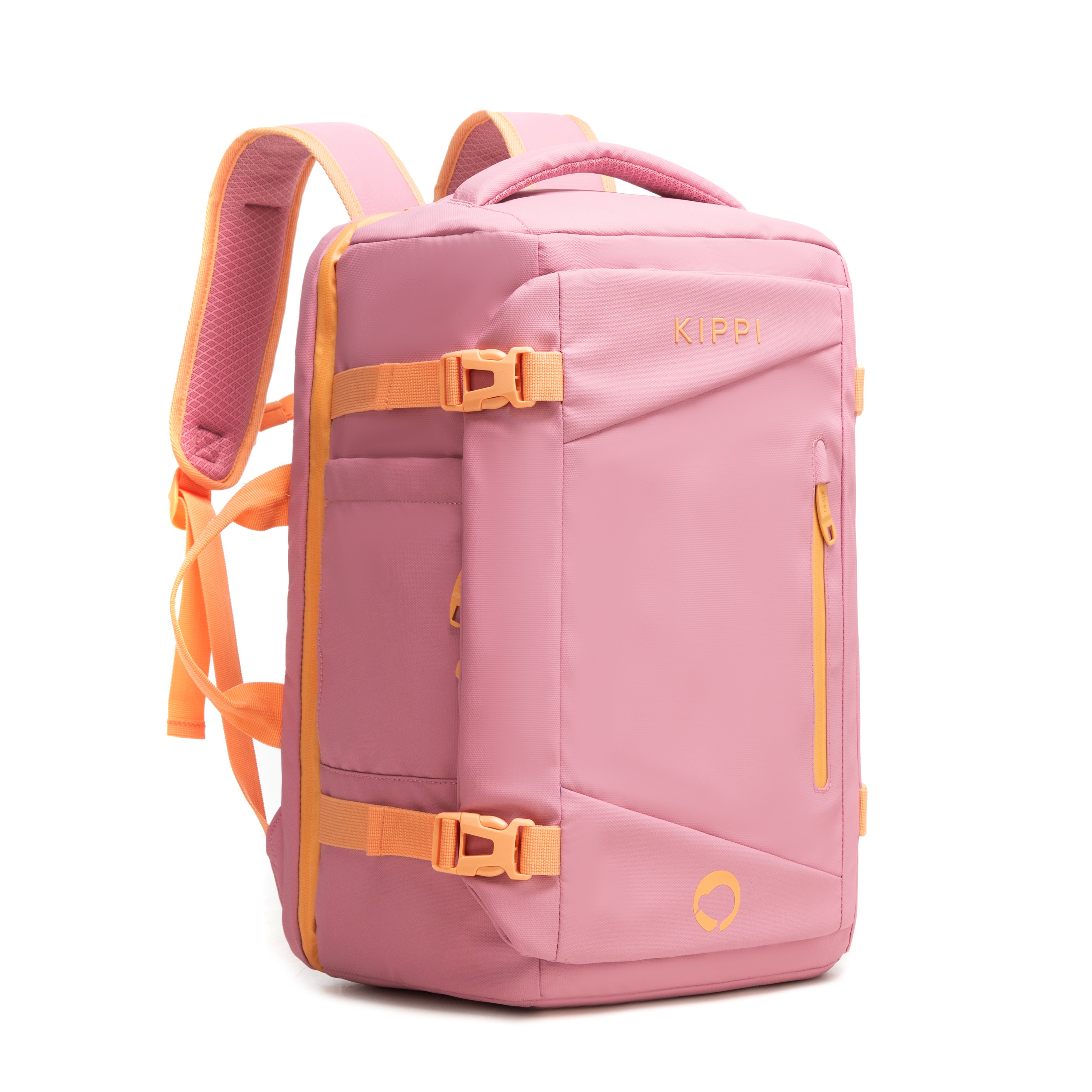 kirimi✨ Mochila de Cabina Kippi Expedition repelente al Agua - Pink