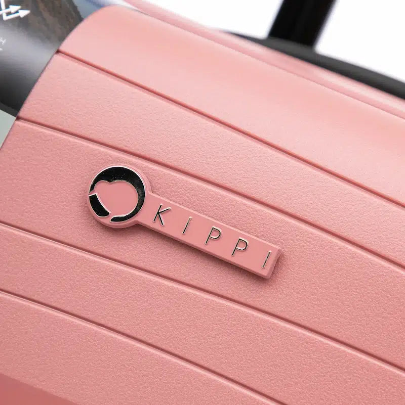 Pack x3 Maletas Kippi Wavy Rose Gold (S + M + L)