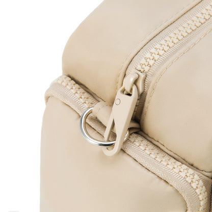 Bandolera de viaje con cierre