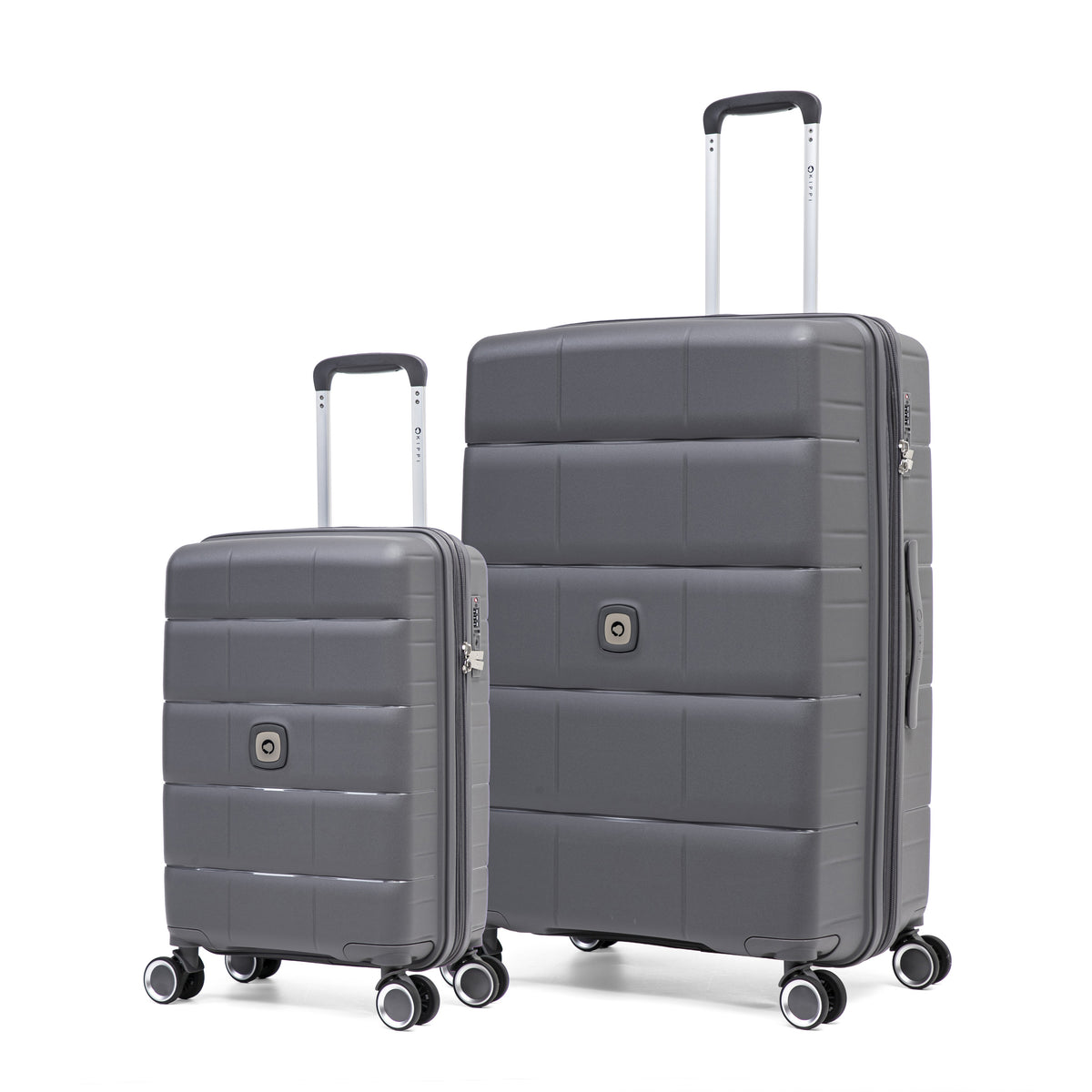 Pack 2x Maleta cabina + grande (S+L) Kippi Blossom Truffle