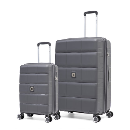Pack 2x Maleta cabina + grande (S+L) Kippi Blossom Truffle