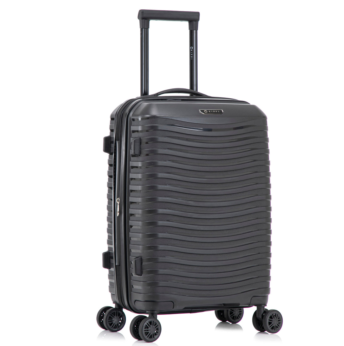 Maleta cabina negra para viajar con ruedas