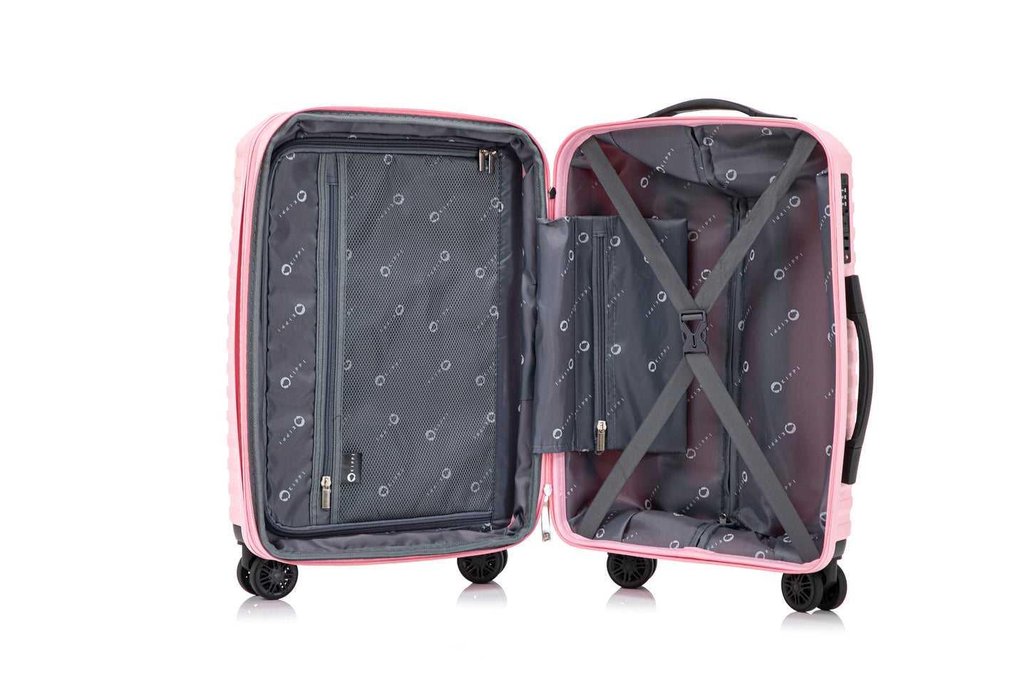 Pack x3 Maletas Kippi Buggy Pink (S + M + L)