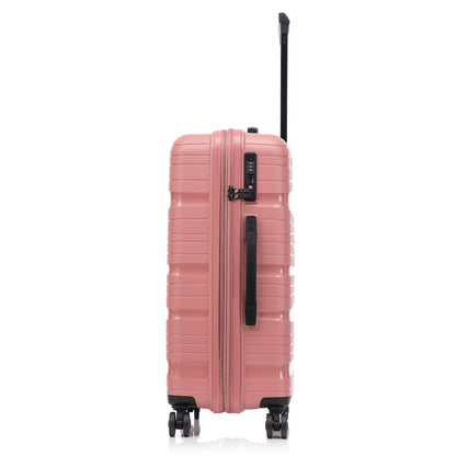 Pack 2x Maleta cabina + grande (S+L) Kippi Wavy Rose Gold