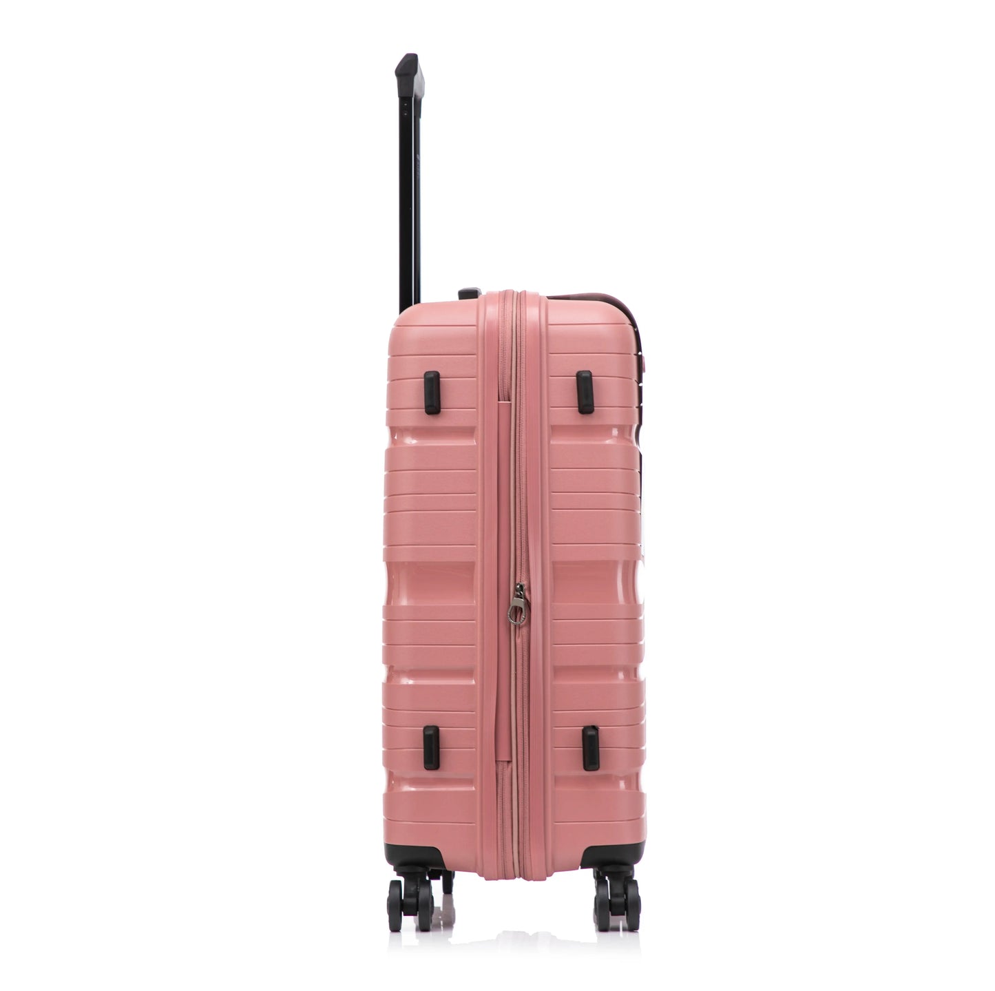 Maleta cabina rosada agua para viajar rígida