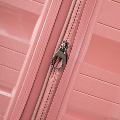 Pack 2x Maleta cabina + grande (S+L) Kippi Wavy Rose Gold
