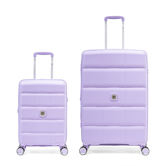 Pack 2x Maleta cabina + grande (S+L) Kippi Blossom Grape