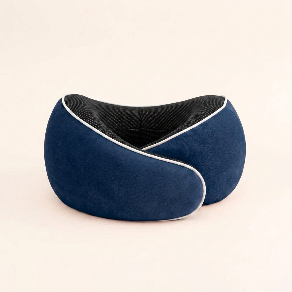Kit de viaje Memory Foam Kippi - Azul