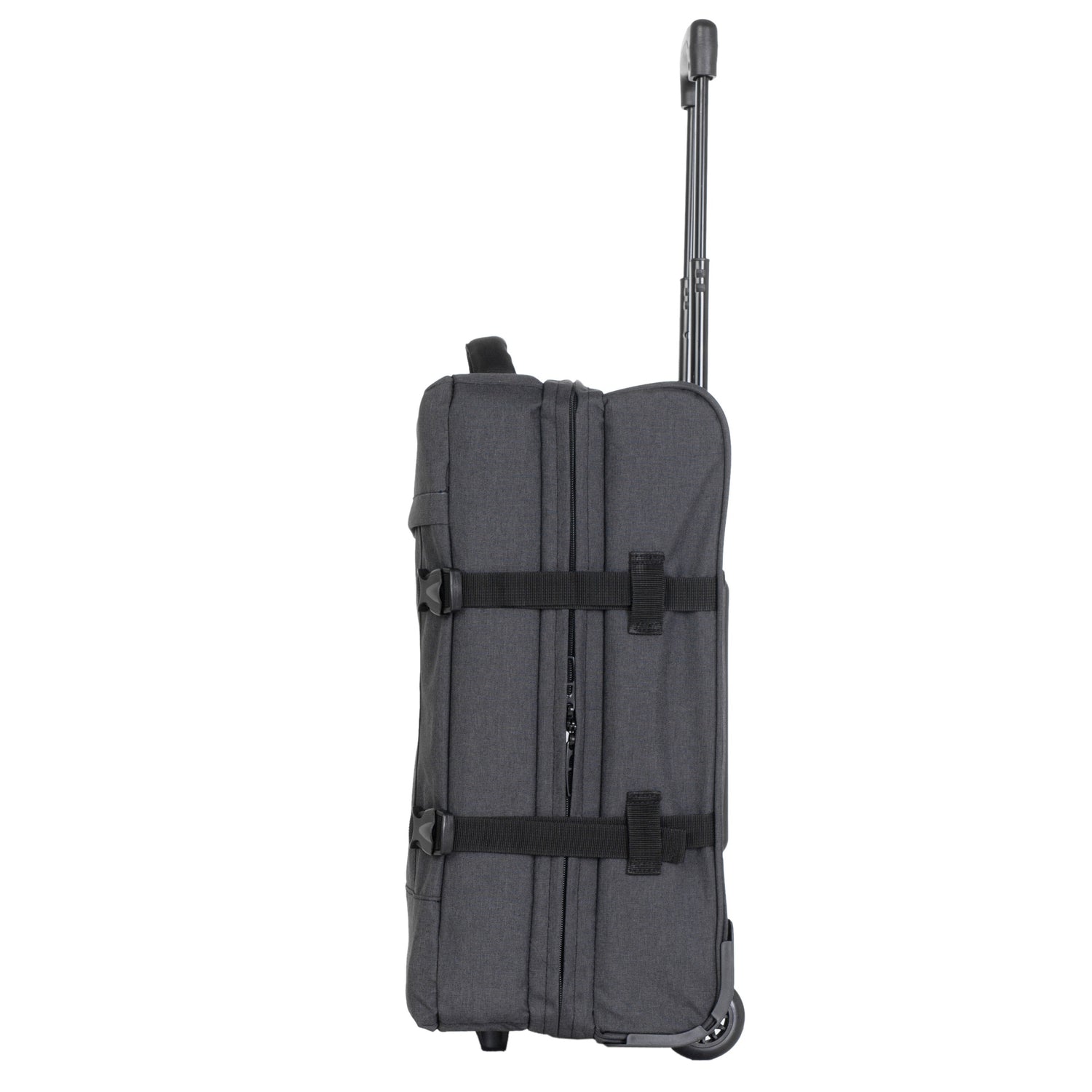 Maleta cabina de tela negra para viajar