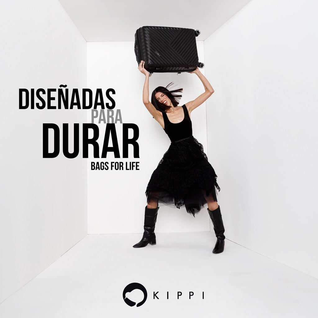 Pack x3 Maletas Kippi Auckland Red (S + M + L)