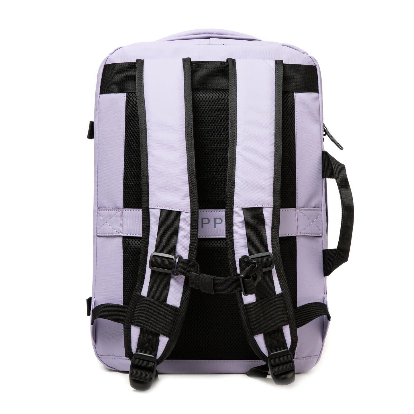 Mochila de viaje purple agarra firme