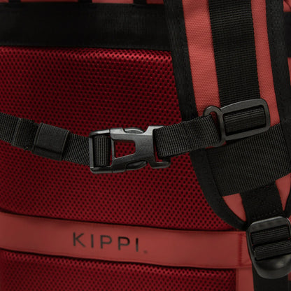 Mochila de Cabina Kippi Expedition repelente al Agua - Red