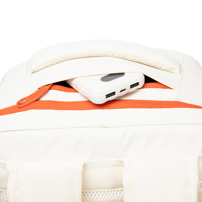 Mochila de Cabina Kippi Expedition repelente al Agua - White