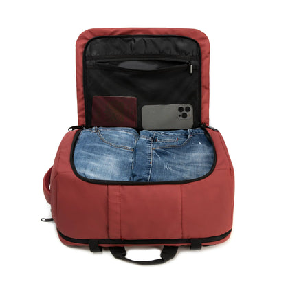 Mochila de Cabina Kippi Expedition repelente al Agua - Red