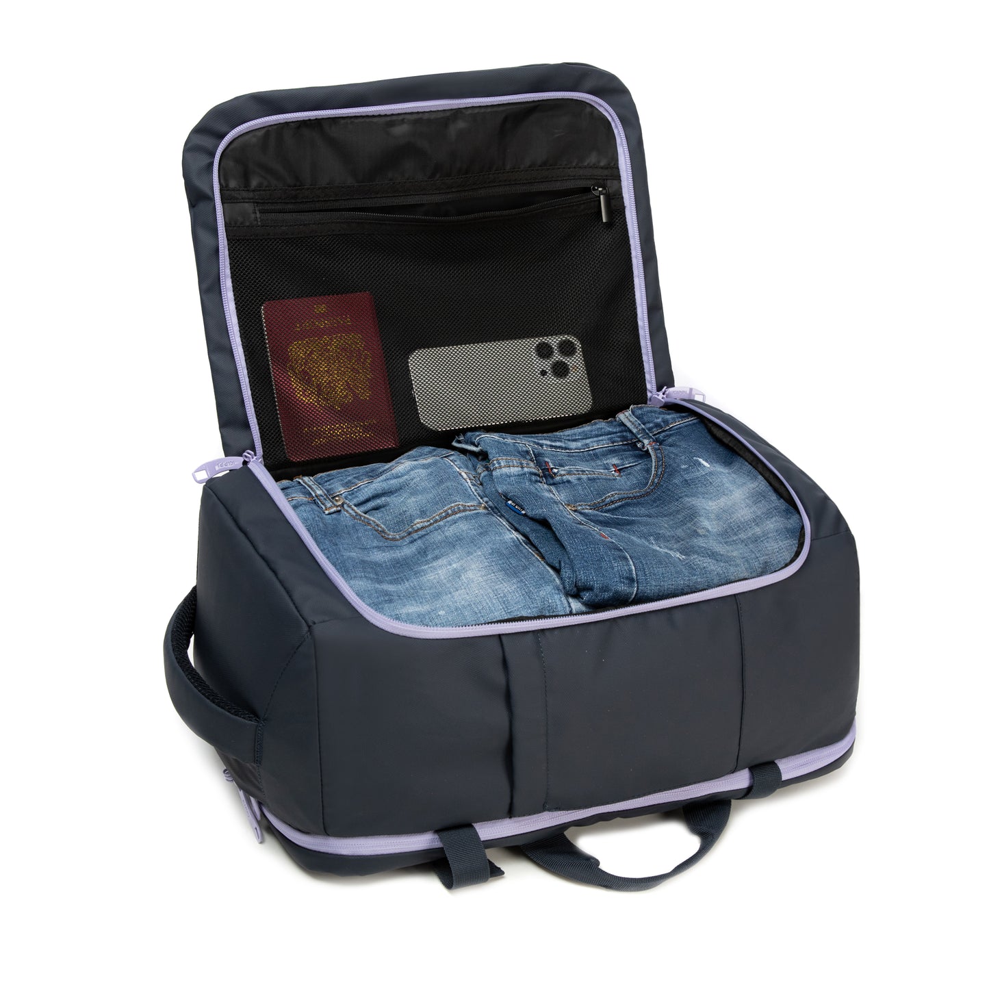 Mochila de Cabina Kippi Expedition repelente al Agua - Navy