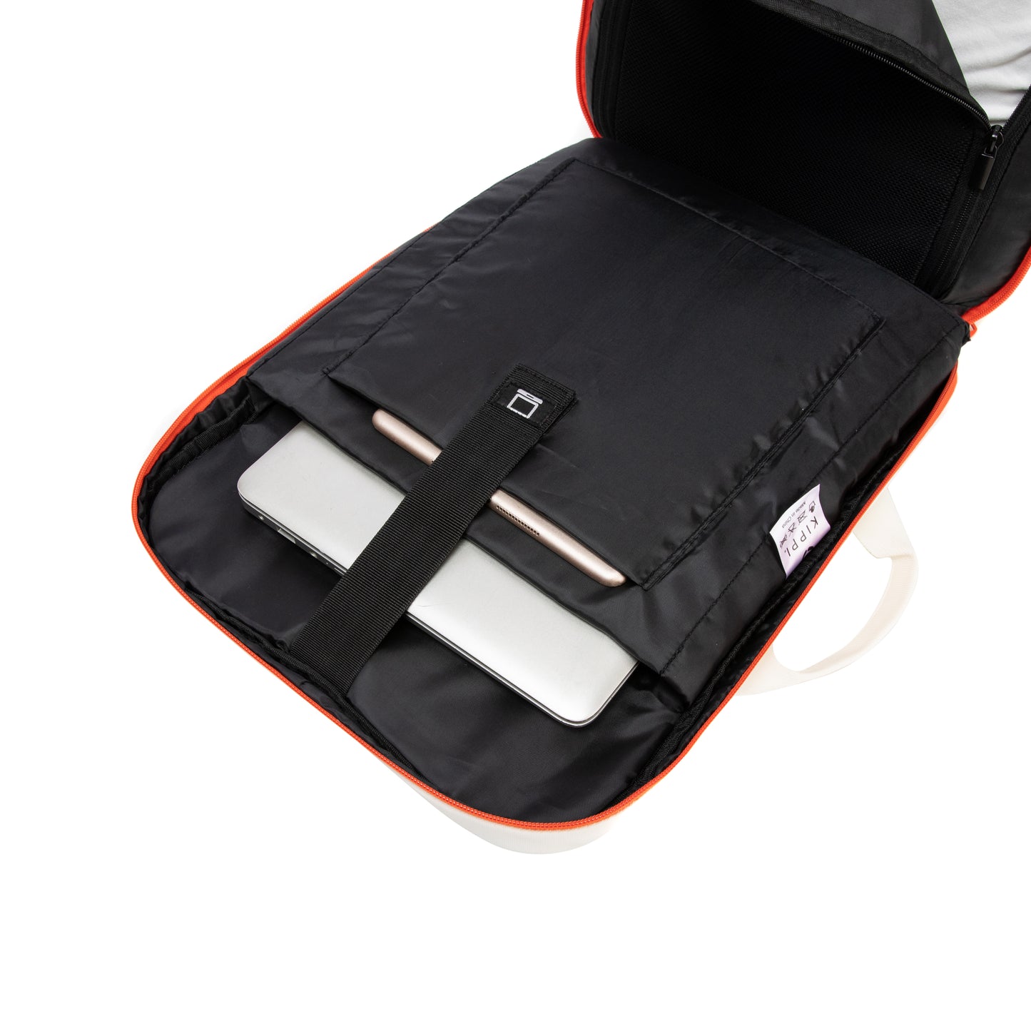 Mochila de Cabina Kippi Expedition repelente al Agua - White