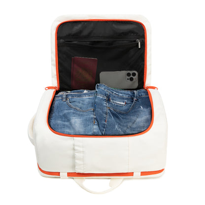 Mochila de Cabina Kippi Expedition repelente al Agua - White