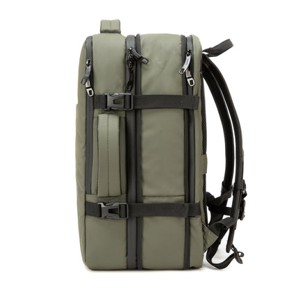 Mochila Cabina Expandible Kippi repelente al Agua - DarkGreen