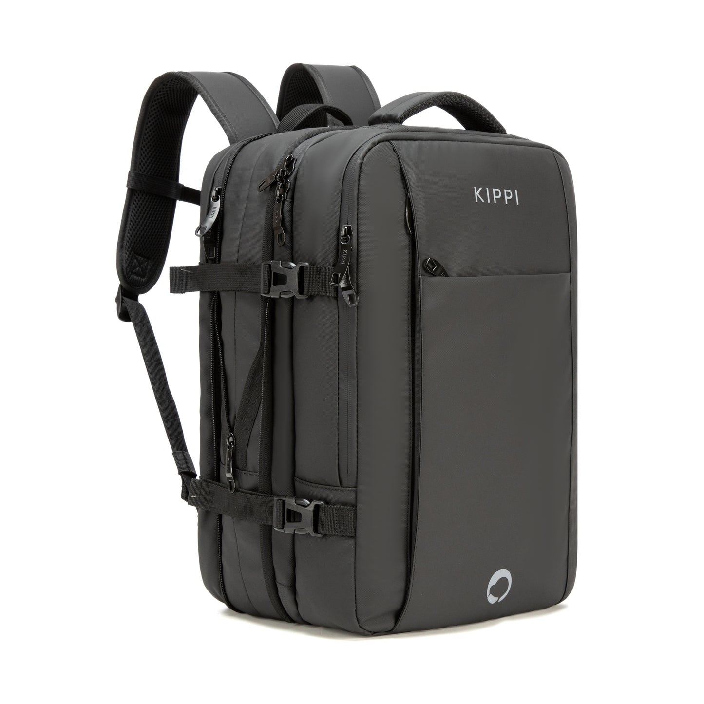 Mochila Cabina Expandible Kippi repelente al Agua - Black