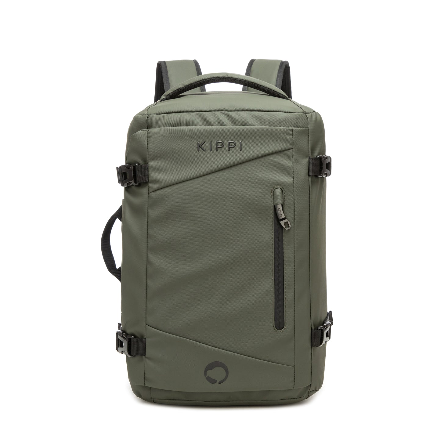 Mochila de Cabina Kippi Expedition repelente al Agua - Darkgreen