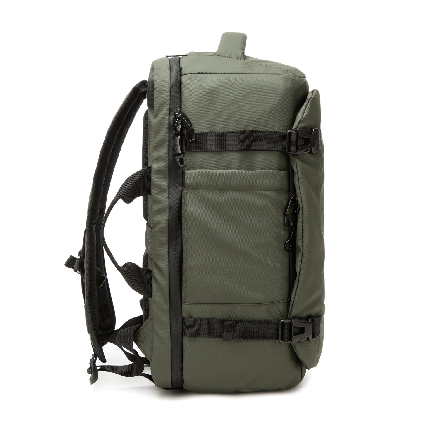 Mochila de Cabina Kippi Expedition repelente al Agua - Darkgreen