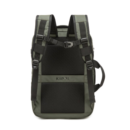 Mochila de Cabina Kippi Expedition repelente al Agua - Darkgreen