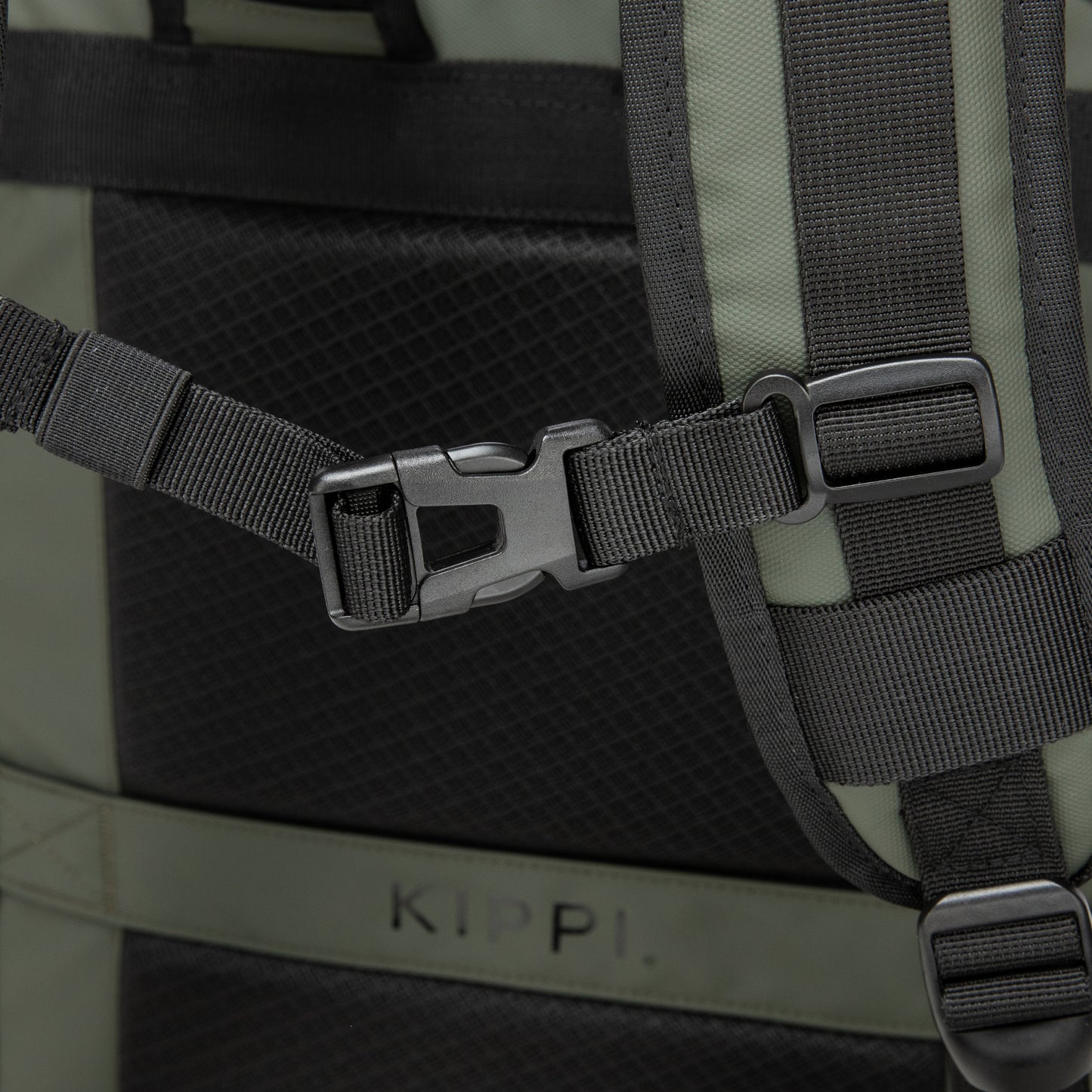 Mochila de Cabina Kippi Expedition repelente al Agua - Darkgreen