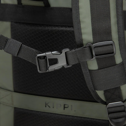 Mochila de Cabina Kippi Expedition repelente al Agua - Darkgreen