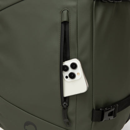 Mochila de Cabina Kippi Expedition repelente al Agua - Darkgreen