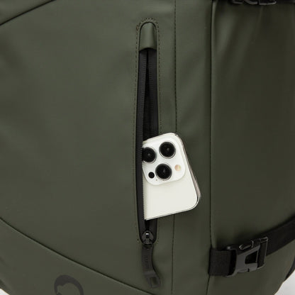 Mochila de Cabina Kippi Expedition repelente al Agua - Darkgreen