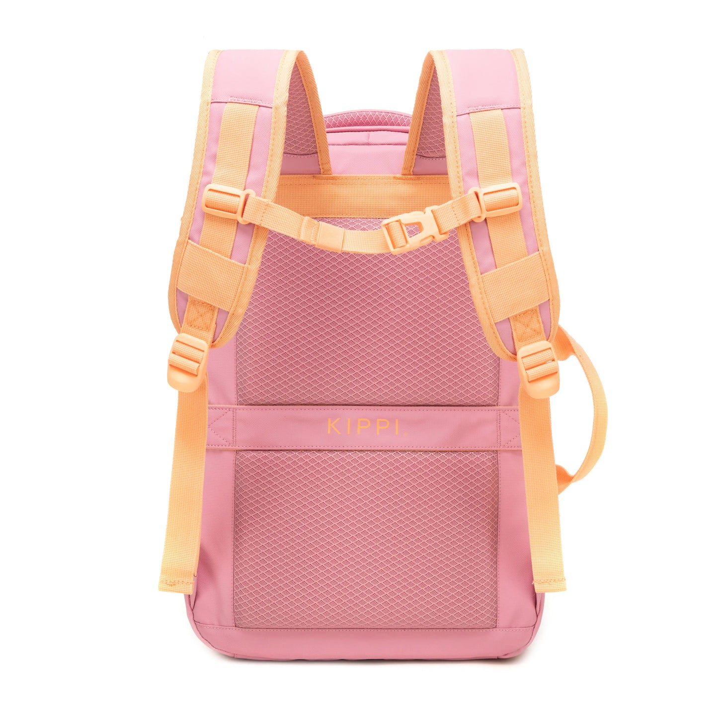 Mochila de viaje rosada resistente