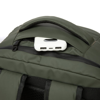 Mochila de Cabina Kippi Expedition repelente al Agua - Darkgreen