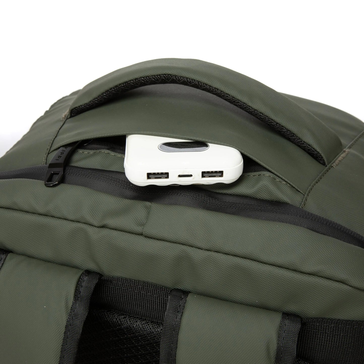 Mochila de Cabina Kippi Expedition repelente al Agua - Darkgreen