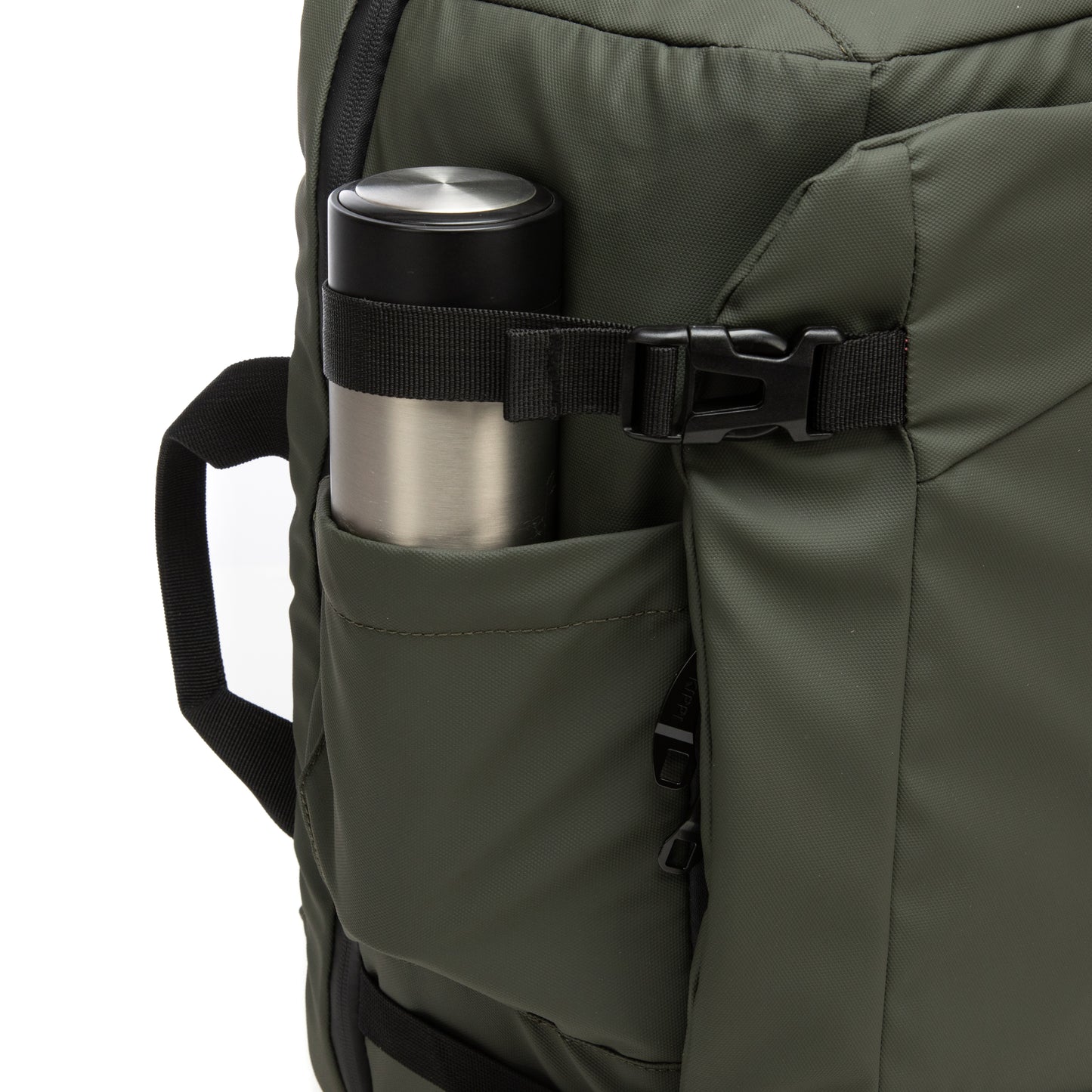 Mochila de Cabina Kippi Expedition repelente al Agua - Darkgreen