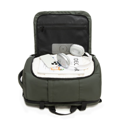 Mochila de Cabina Kippi Expedition repelente al Agua - Darkgreen