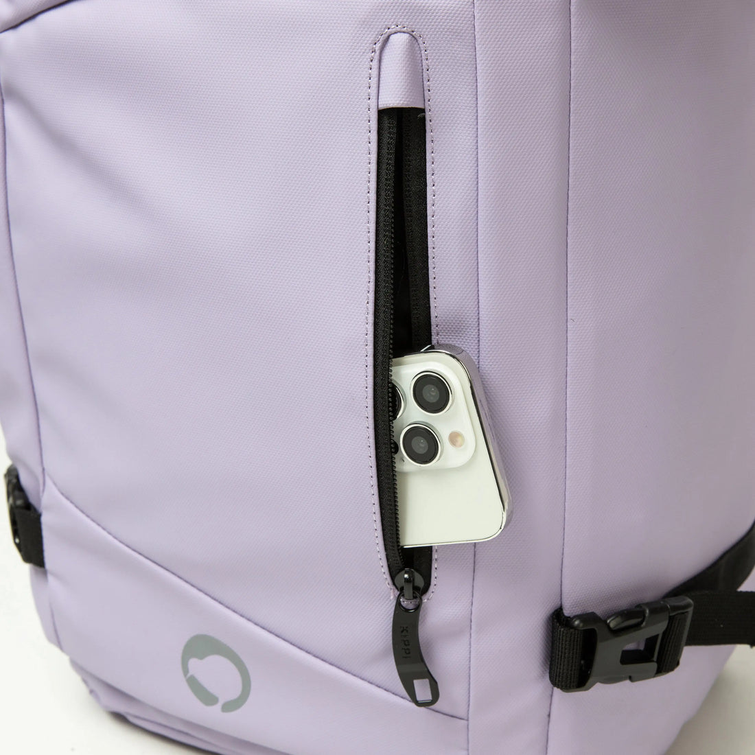 Mochila de viaje purple para llevar dispositivos