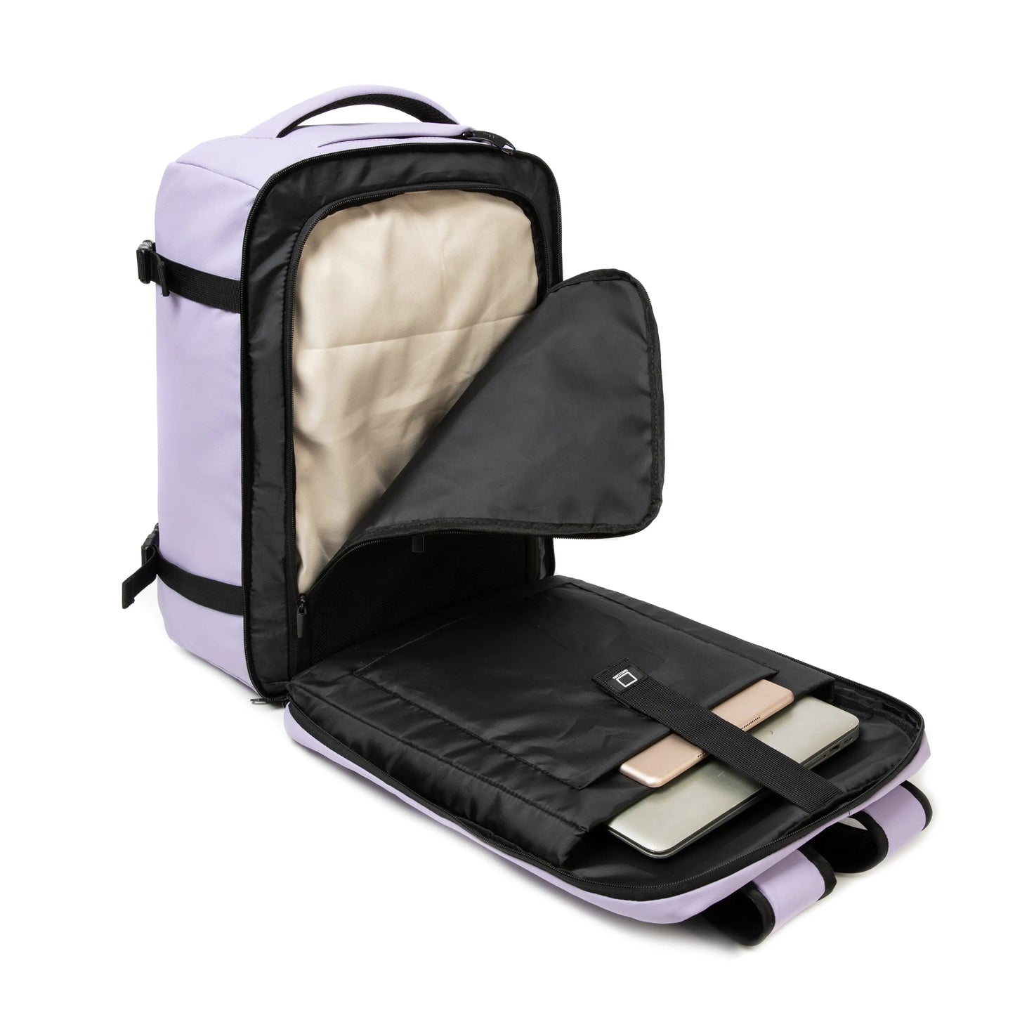 Mochila de viaje purple para dispositivos