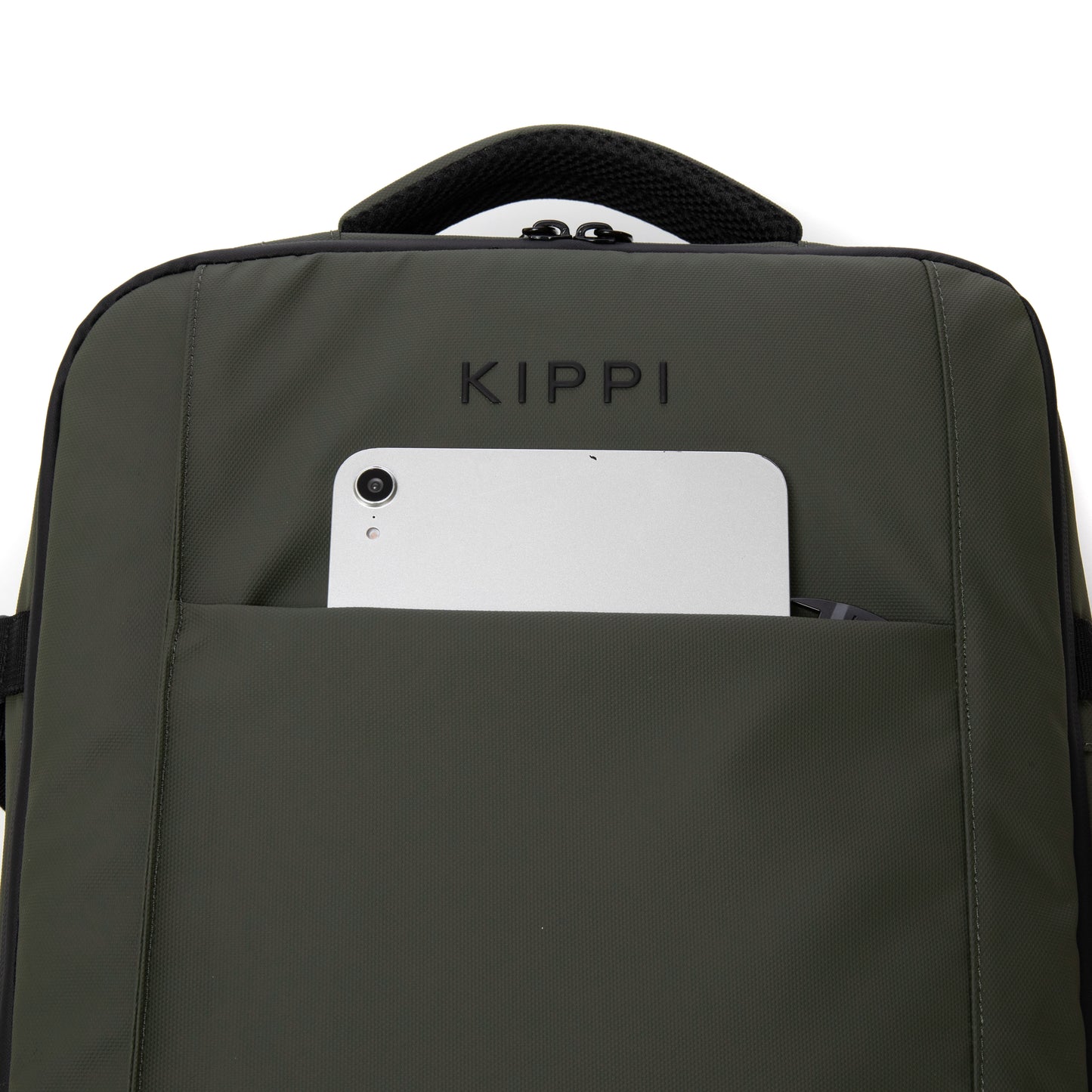 Mochila Cabina Expandible Kippi repelente al Agua - DarkGreen