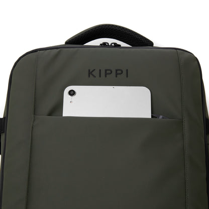 Mochila Cabina Expandible Kippi repelente al Agua - DarkGreen