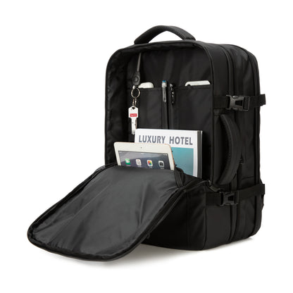 Mochila Cabina Expandible Kippi repelente al Agua - Black