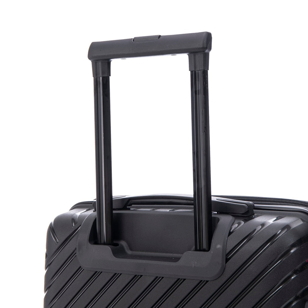 Pack 2x Maleta cabina + grande (S+L) Kippi Auckland Black