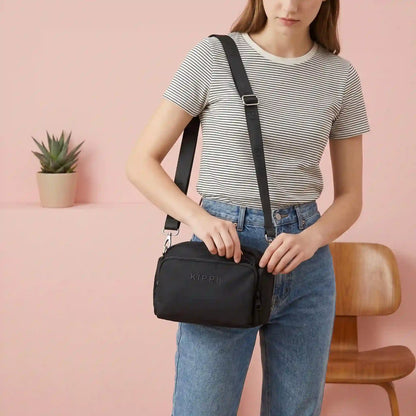 Cartera Bandolera de seguridad Kippi anti-Pickpocket Black