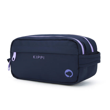Cosmetiquero travel Kippi Navy Purple