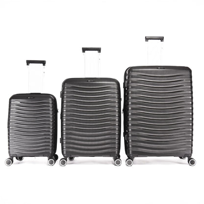 Pack x3 Maletas Kippi Buggy Black (S + M + L)